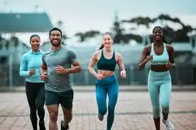 Achieving the Perfect Tone: How Often Should You Exercise for Results? 3 image of man and 3 women doing cardio exercise Reigate to help tone and remove fat from the body.